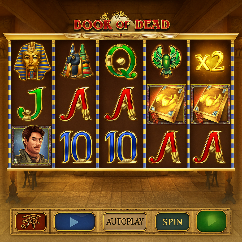 Gambiva - Book of Dead Slot Game