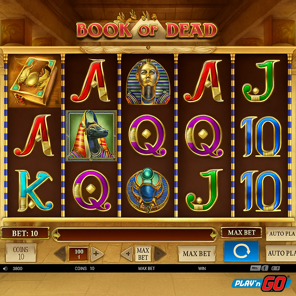 Gambiva - Book of Dead Slot Game - Pragmatic Play
