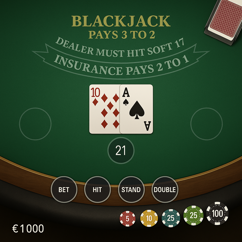 Gambiva - Blackjack Table Game