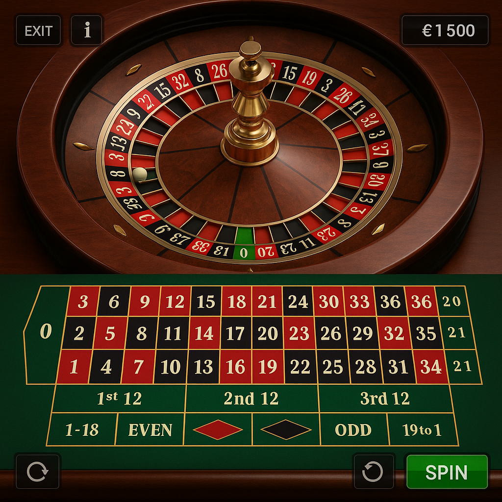 Gambiva - Roulette Table Game